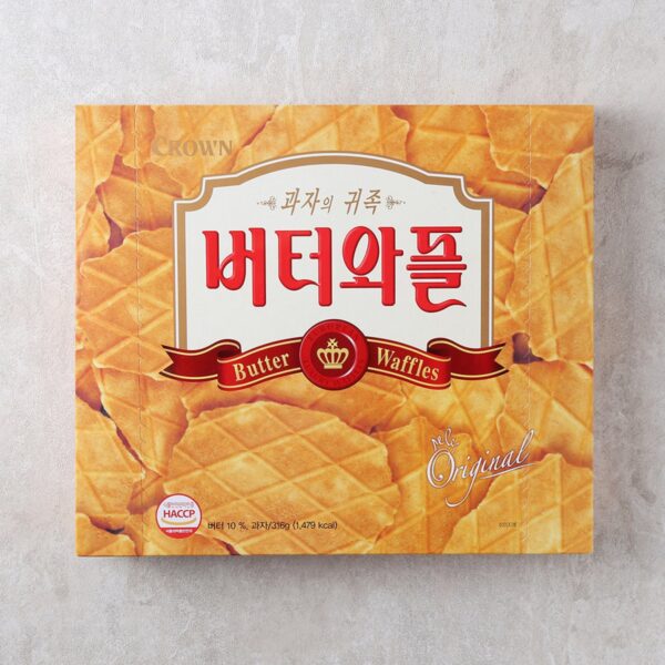 CROWN BUTTER WAFFLES 316g